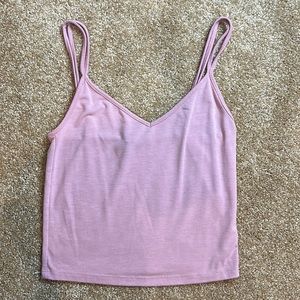 Pink Cropped Tank